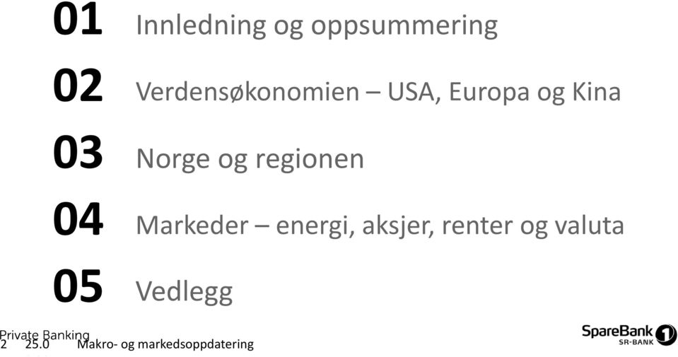 regionen Markeder energi, aksjer, renter og