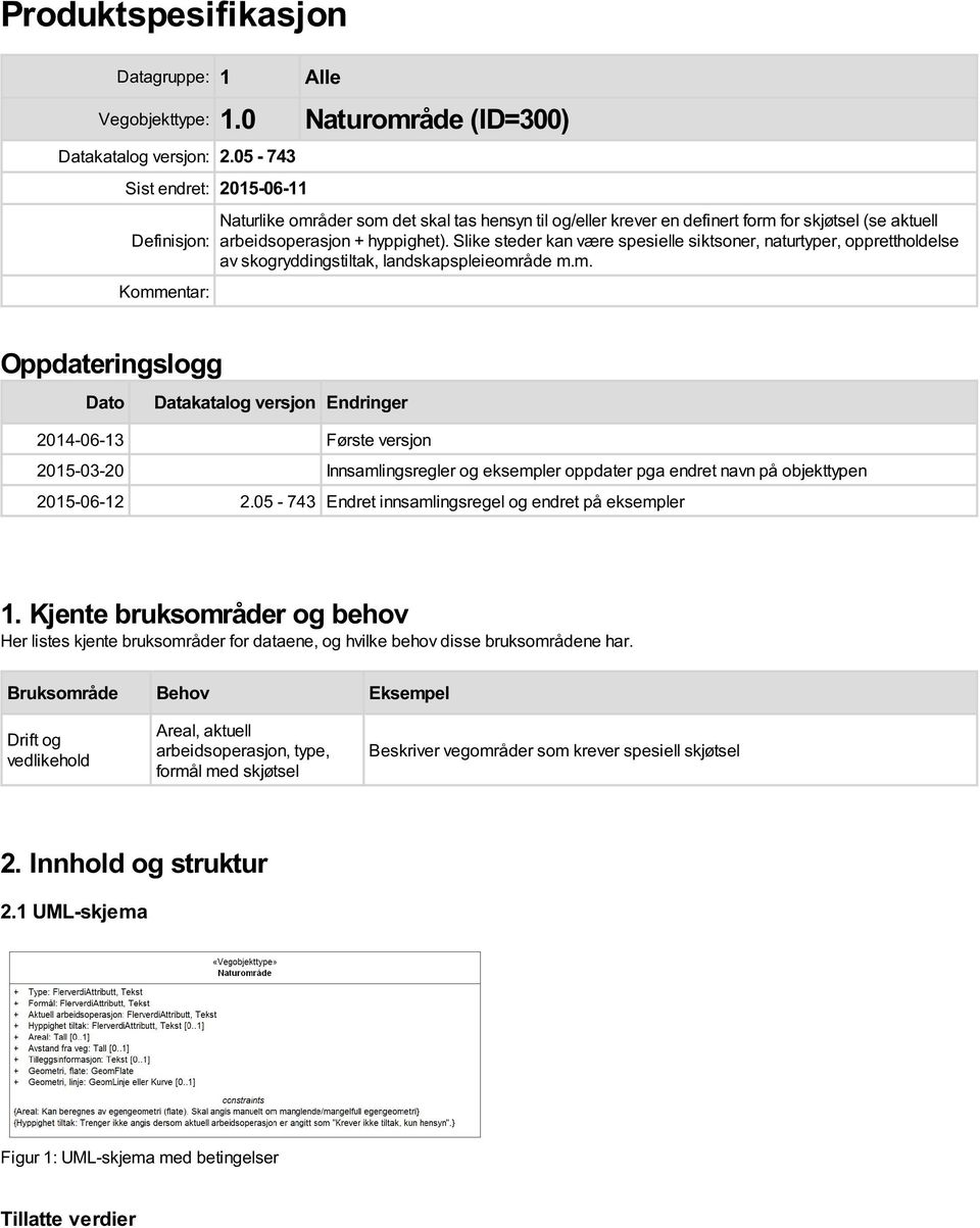 arbeidsoperasjon + hyppighet). Slike steder kan være spesielle siktsoner, naturtyper, opprettholdelse av skogryddingstiltak, landskapspleieomr