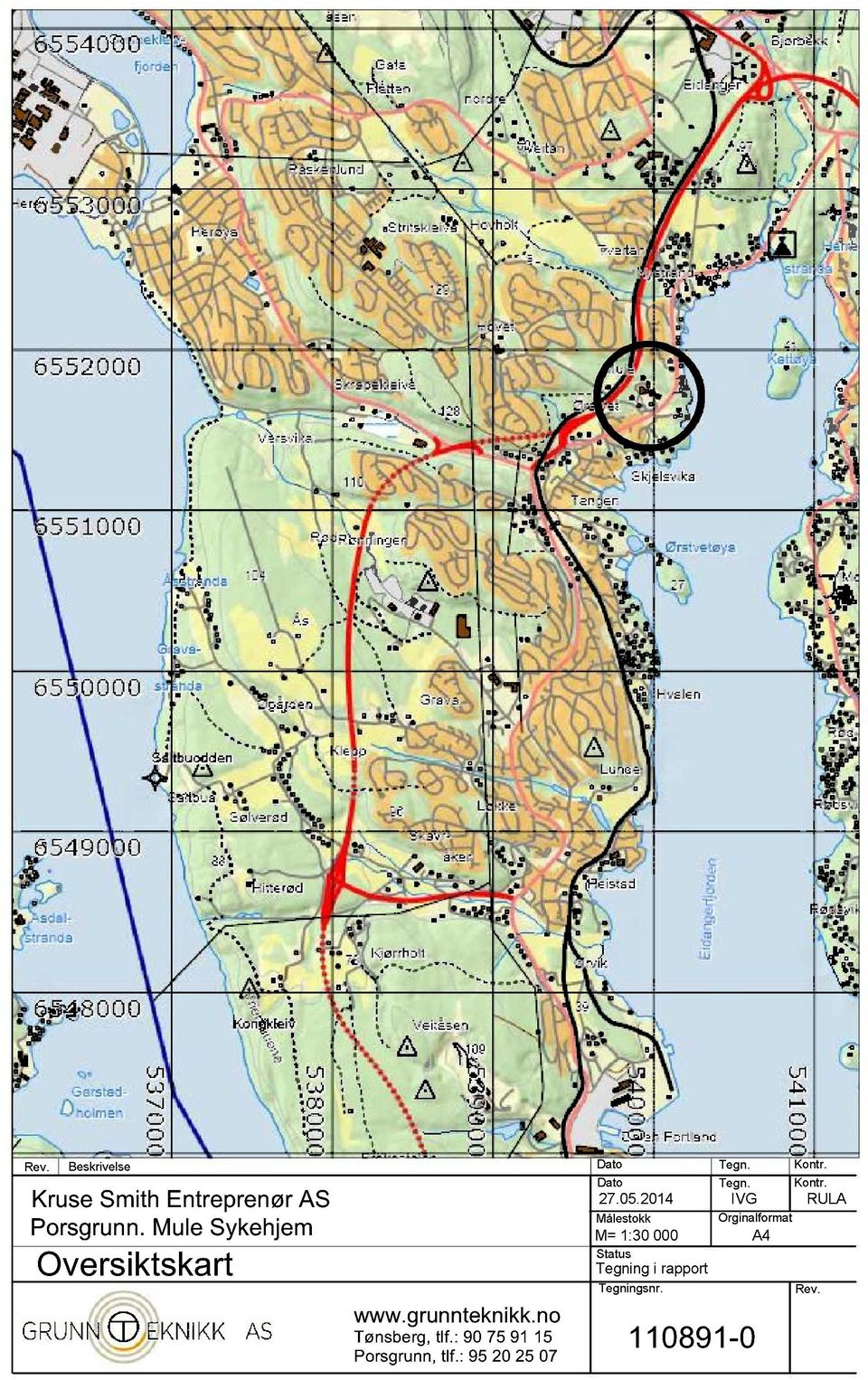 2014 IV RULA Målestokk Orginalformat Porsgrunn.