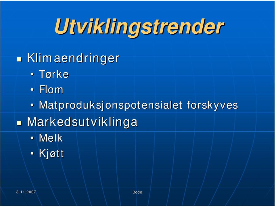 Matproduksjonspotensialet