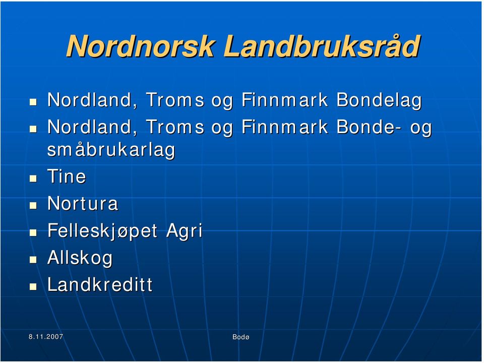 Finnmark Bonde- og småbrukarlag Tine