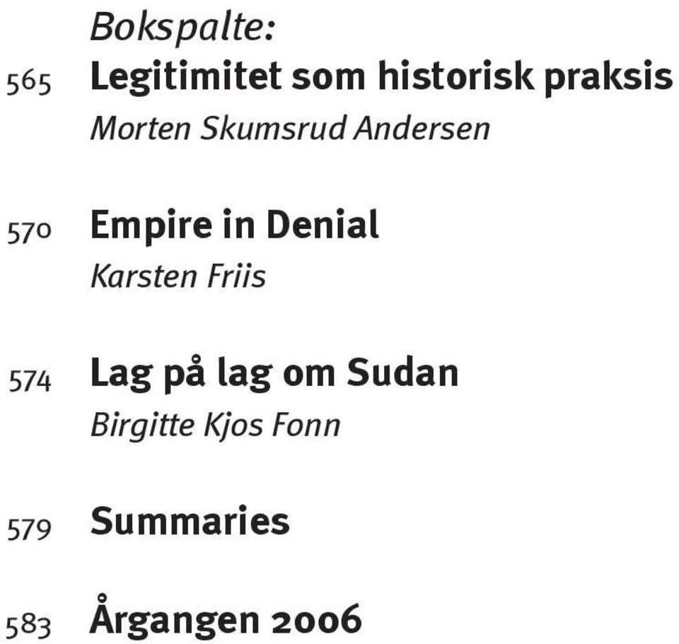 Andersen Empire in Denial Karsten Friis Lag