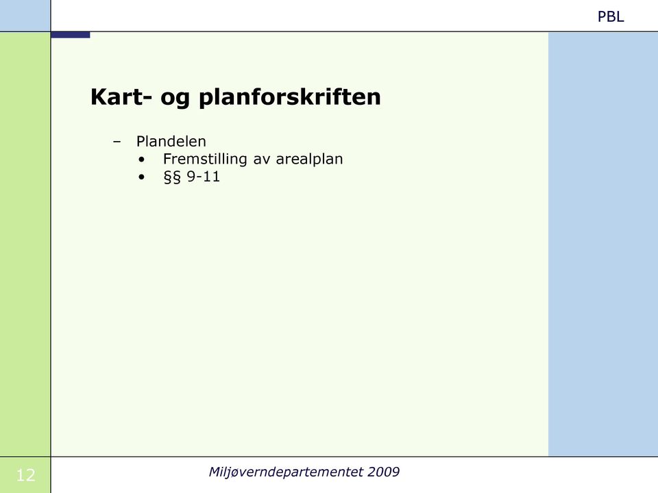 Plandelen Fremstilling