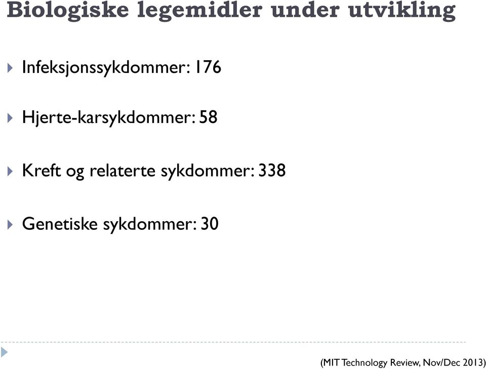 58 Kreft og relaterte sykdommer: 338