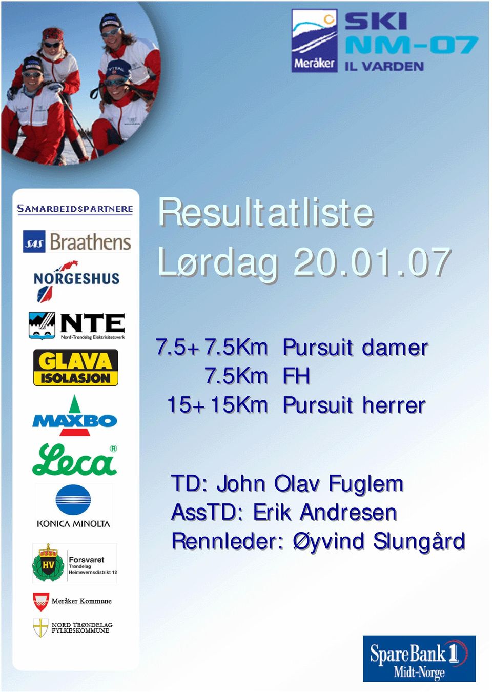 5Km 15+15Km Pursuit damer FH Pursuit