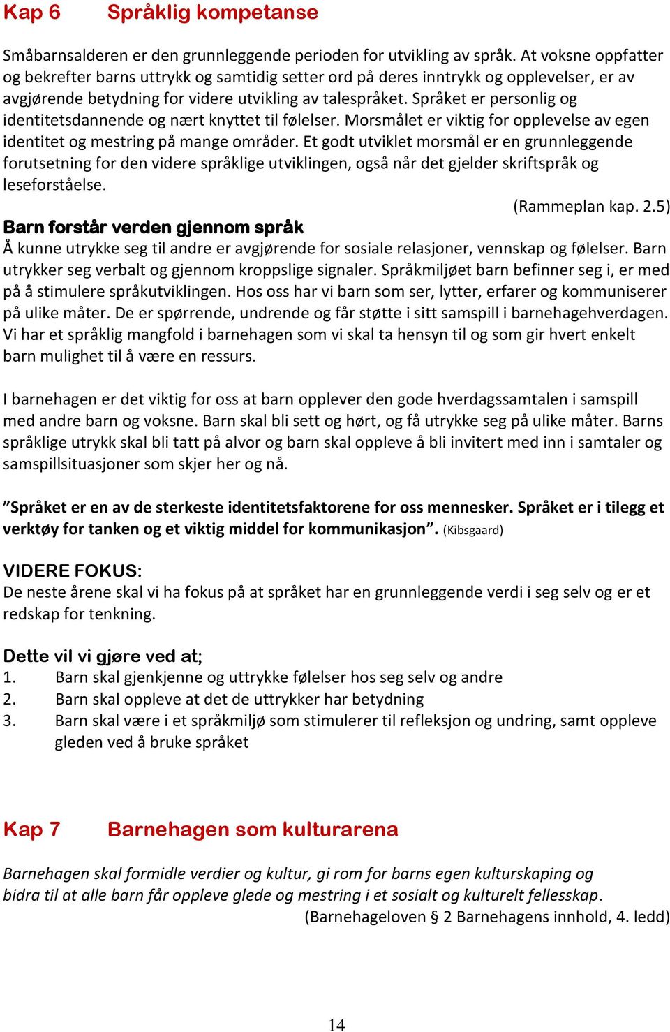 Språket er personlig og identitetsdannende og nært knyttet til følelser. Morsmålet er viktig for opplevelse av egen identitet og mestring på mange områder.