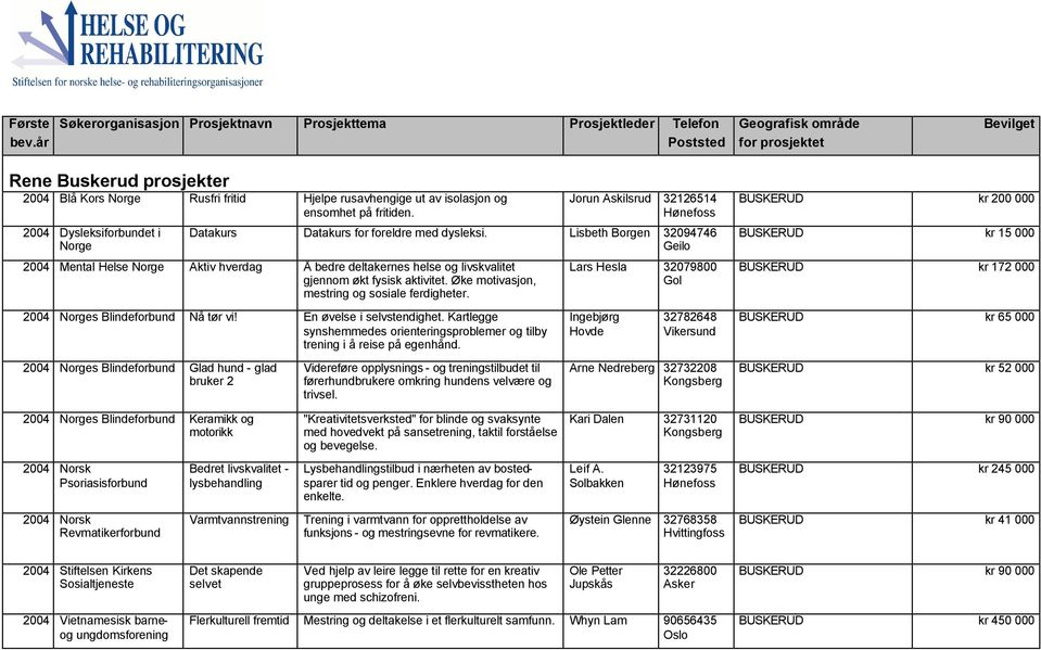 2004 Dysleksiforbundet i Norge Jorun Askilsrud 32126514 Hønefoss Datakurs Datakurs for foreldre med dysleksi.