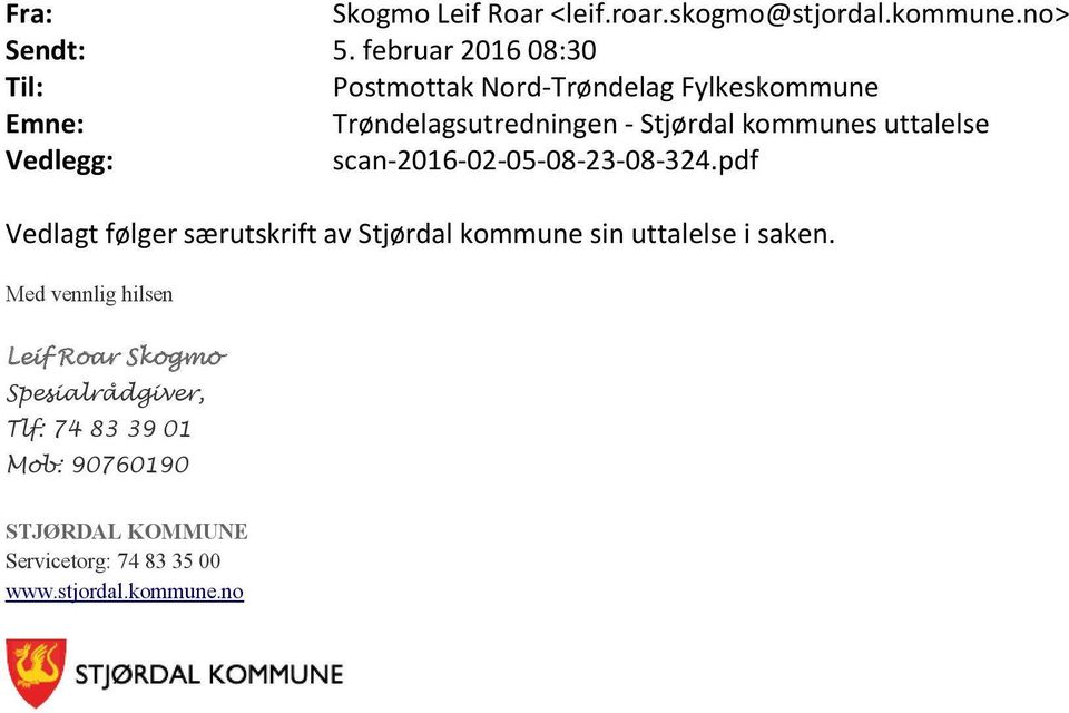 scan-2016-02-05-08-23-08-324.pdf Vedlagtfølgersærutskrift av Stjørdalkommunesinuttalelsei saken.