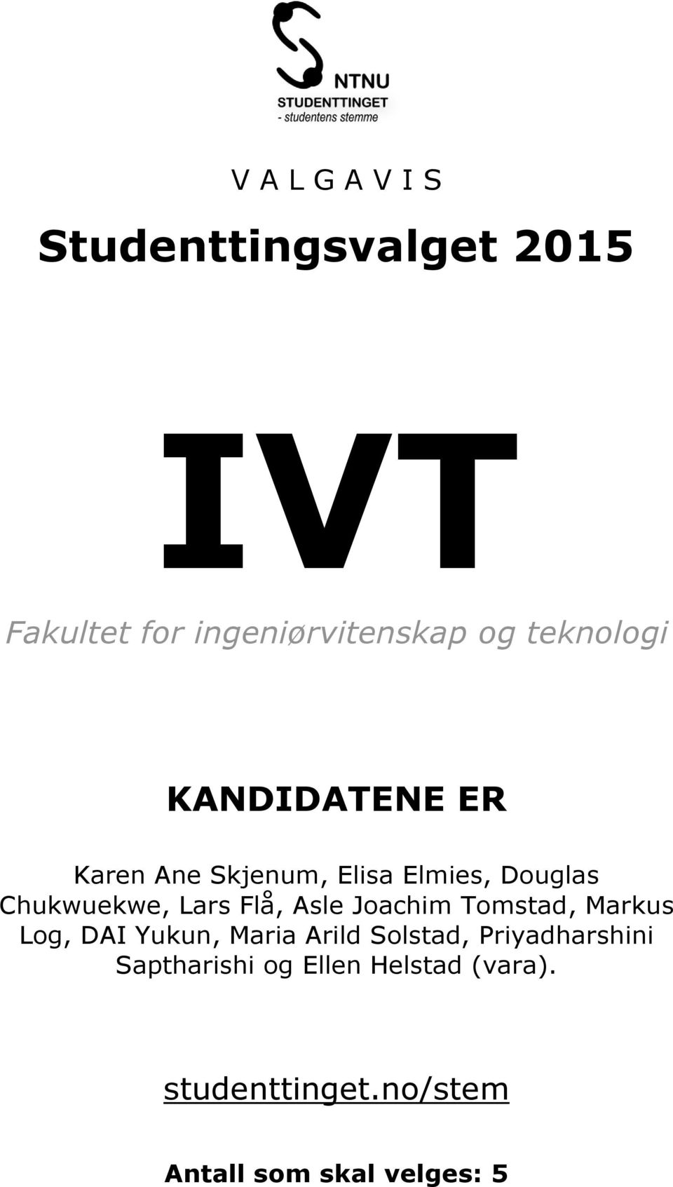 Flå, Asle Joachim Tomstad, Markus Log, DAI Yukun, Maria Arild Solstad,