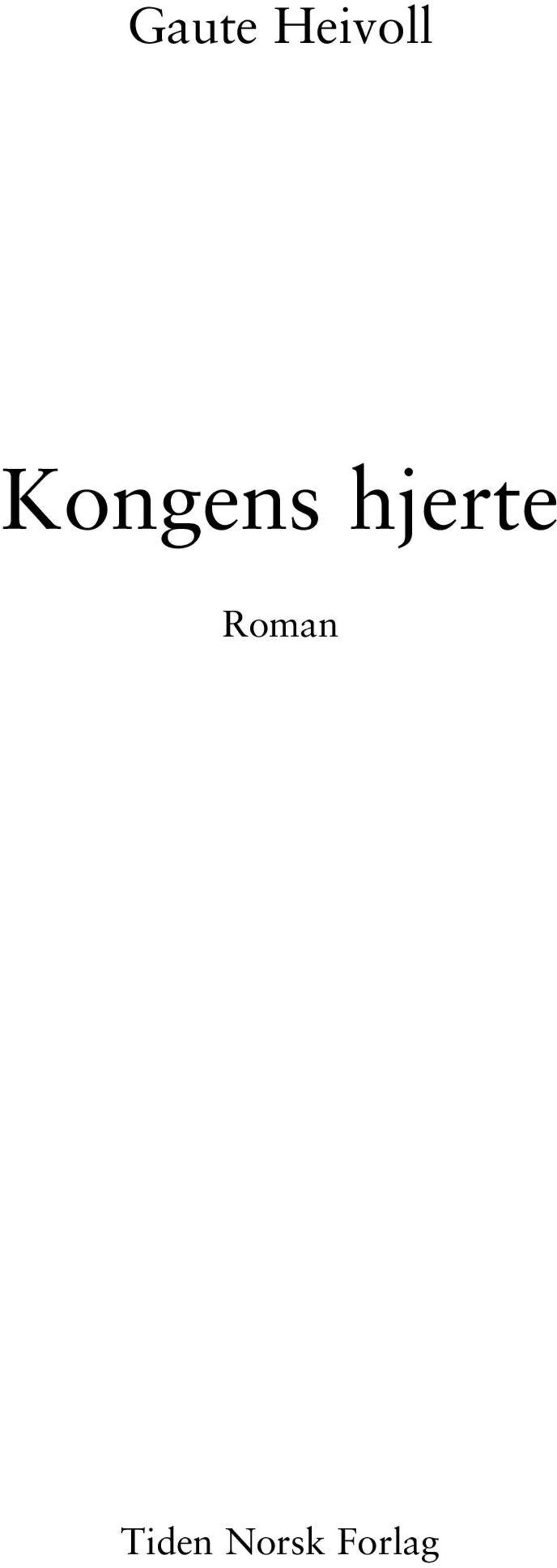 hjerte Roman