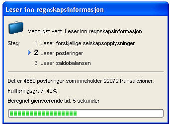 Avstemming på transaksjonsnivå Dersom du har tilgang til importfiler hvor hovedbok i regnskapssystemet er eksportert ut i SIE4- formatet, kan du i de aktuelle skjemaer også innhente informasjon på