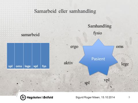 Ekstern formidling Ekstern formidling i denne fasen har bestått av undervisning for studenter, innspill ved personalsamlinger og deltakelse i ATBH-konferanse og NIPNET-konferanse.