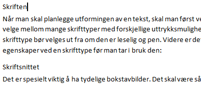 I realiteten å endre