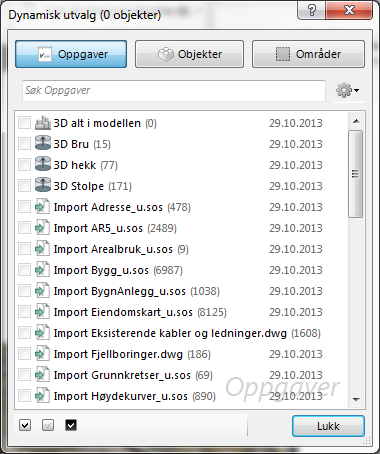 Vedlegg 2: Novapoint Veg oppstart Øving - Linjekonstruksjon oppgave I Novapoint 19 DCM skaper vi oppgaver for arbeidsprosesser som vi skal utføre i modellen. 1. Gå tilbake til Novapoint Basis. 2. Pek i menyen på Modellering og velg Linje slik som vist nedenfor: Toolpaletten ser nå slik ut: 3.