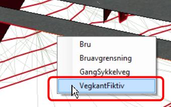 Velg deretter objektet fra lista: NB!