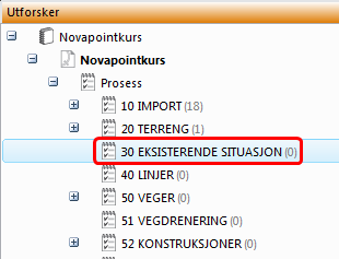 Del 3: Modellere eksisterende situasjon I denne delen av kursheftet skal vi se på hvordan vi kan gjøre om utvalgte objekter i kartgrunnlaget til 3D objekter.