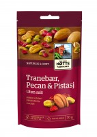 DLN Spanish Corn 2 x 1,4 kg Røstede og saltede mais. Mais, solsikkeolje, salt. Kan 1837 kj/ 439 13 1 62 1 8 1 DLN Spesial 270 g Blanding av røstede nøtter med havsalt.