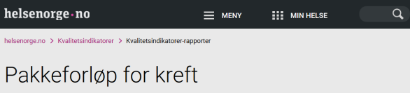 På nettsidene ti sykehusene ska det igge informasjon om regiona og oka organisering og oppysninger om forøpskoordinatorer med teefonnummer og teefontider.