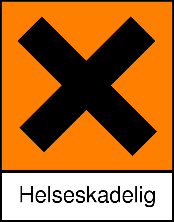 LINO-SKUR Side 5 av 5 YL-gruppe 3 YL-tall 900m3/l Sammensetning på merkeetiketten 2-aminoetanol:1-5 %, 2-Butoksyetanol:30-60 %, Propylenglykol monobetyleter:5-10 % R-setninger R36/37/38 Irriterer