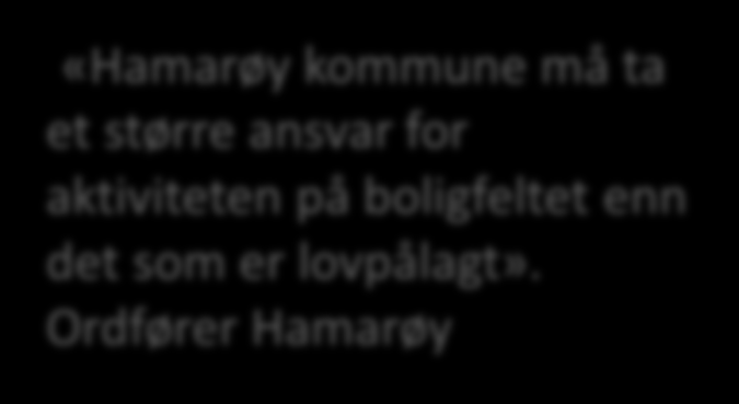 Kommunene kan ta mulighetsrommet! Rolle «Hva skal kommunens ansvar være? Hva bør, kan og skal kommunen gjøre på det boligpolitiske feltet? Og hvilke andre aktører er villige til å delta i arbeidet?