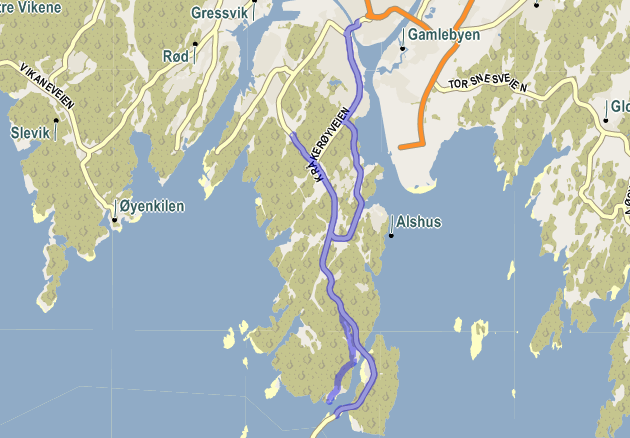 25 Turnr 535-5521 Kråkerøy ungdomsskole Riddervoldsgt. - Alshus - Kjøkøy - Tangen - Fv.