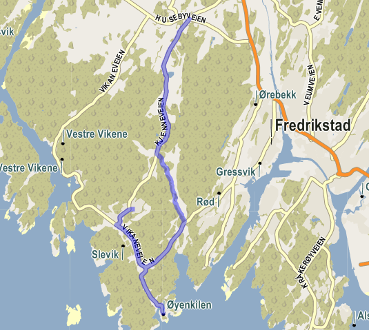 42 Turnr 547-5591 Slevik skole Torpekrysset - Kjenne - Solbrekke - Dale - Øyenkilen - Slevik skole Avgang 07:38 Ankomst 08:08