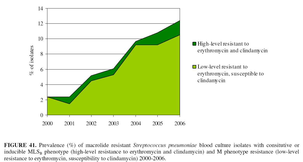 Prevalens av erytromycinresistens hos