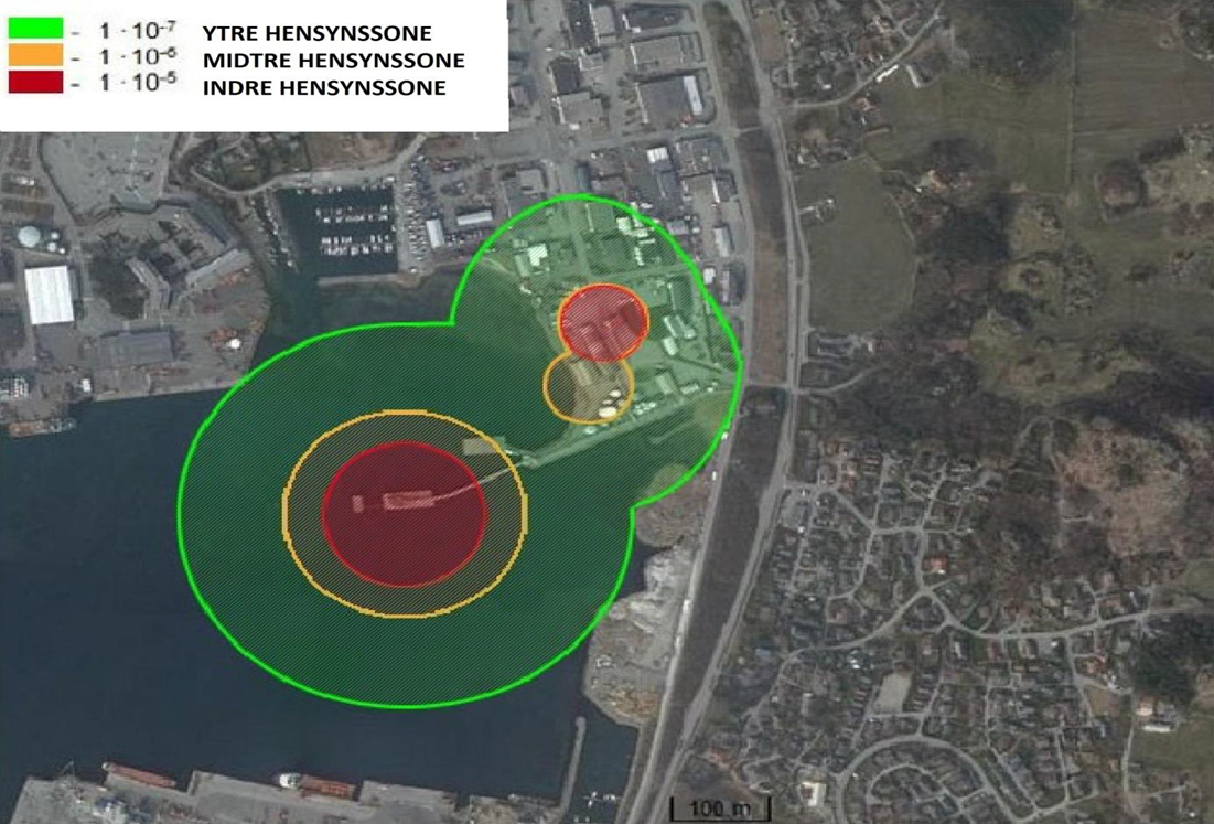 Virksomhetenes risikokonturer vil kunne endres over tid som følge av at virksomheten gjennomfører endringer og risikoreduserende tiltak i sine anlegg eller at virksomhet opphører.