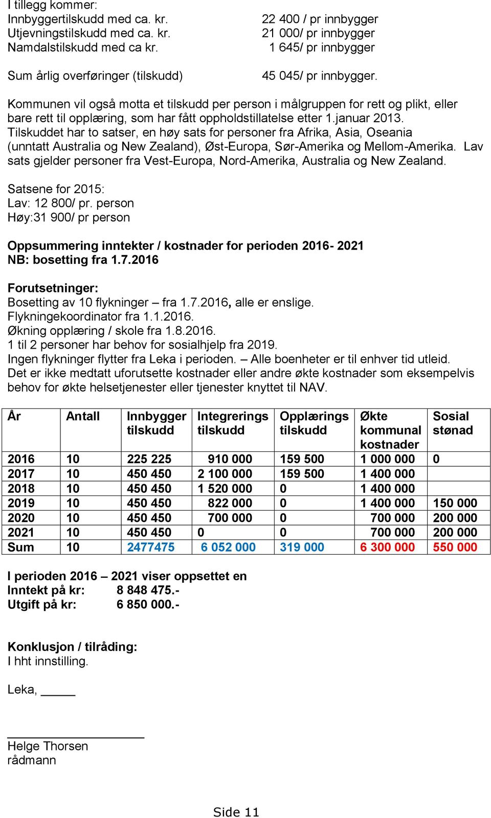 Kommunen vil også motta et tilskudd per person i målgruppen for rett og plikt, eller bare rett til opplæring, som har fått oppholdstillatelse etter 1.januar 2013.