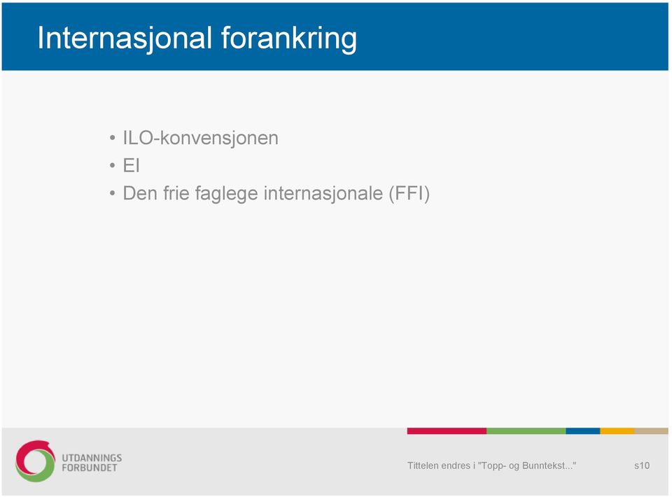 ILO-konvensjonen EI