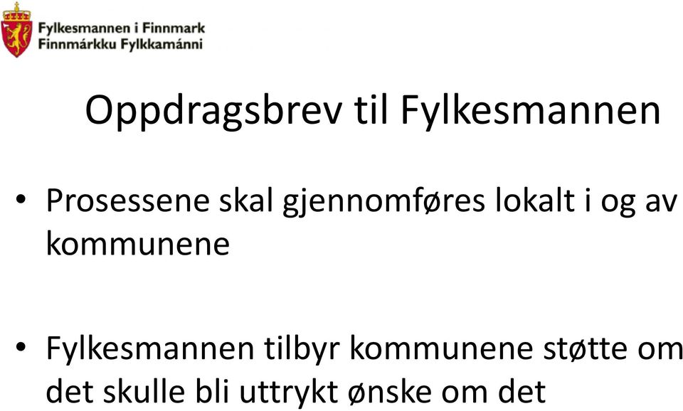 og av kommunene Fylkesmannen tilbyr