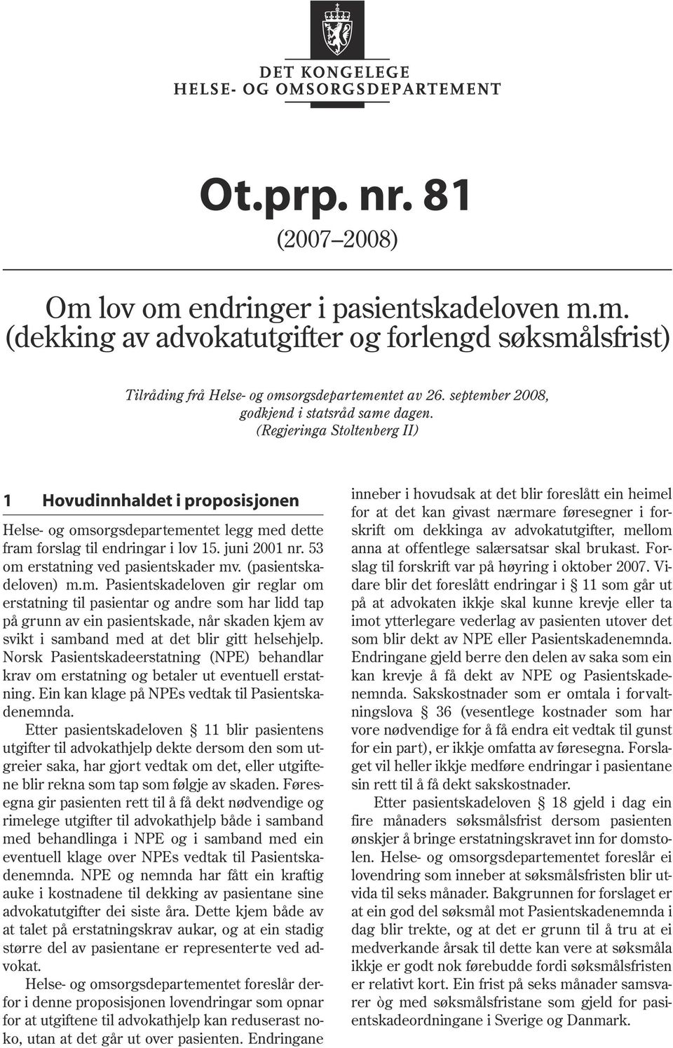 juni 2001 nr. 53 om 