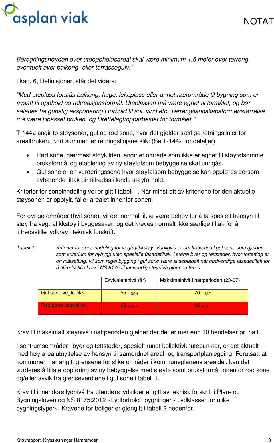 Uteplassen må være egnet til formålet, og bør således ha gunstig eksponering i forhold til sol, vind etc.