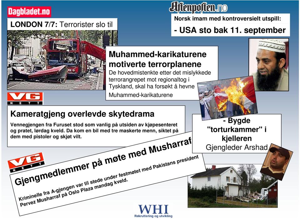 Muhammed-karikaturene Kameratgjeng overlevde skytedrama Vennegjengen fra Furuset stod som vanlig på utsiden av kjøpesenteret og pratet, lørdag kveld.