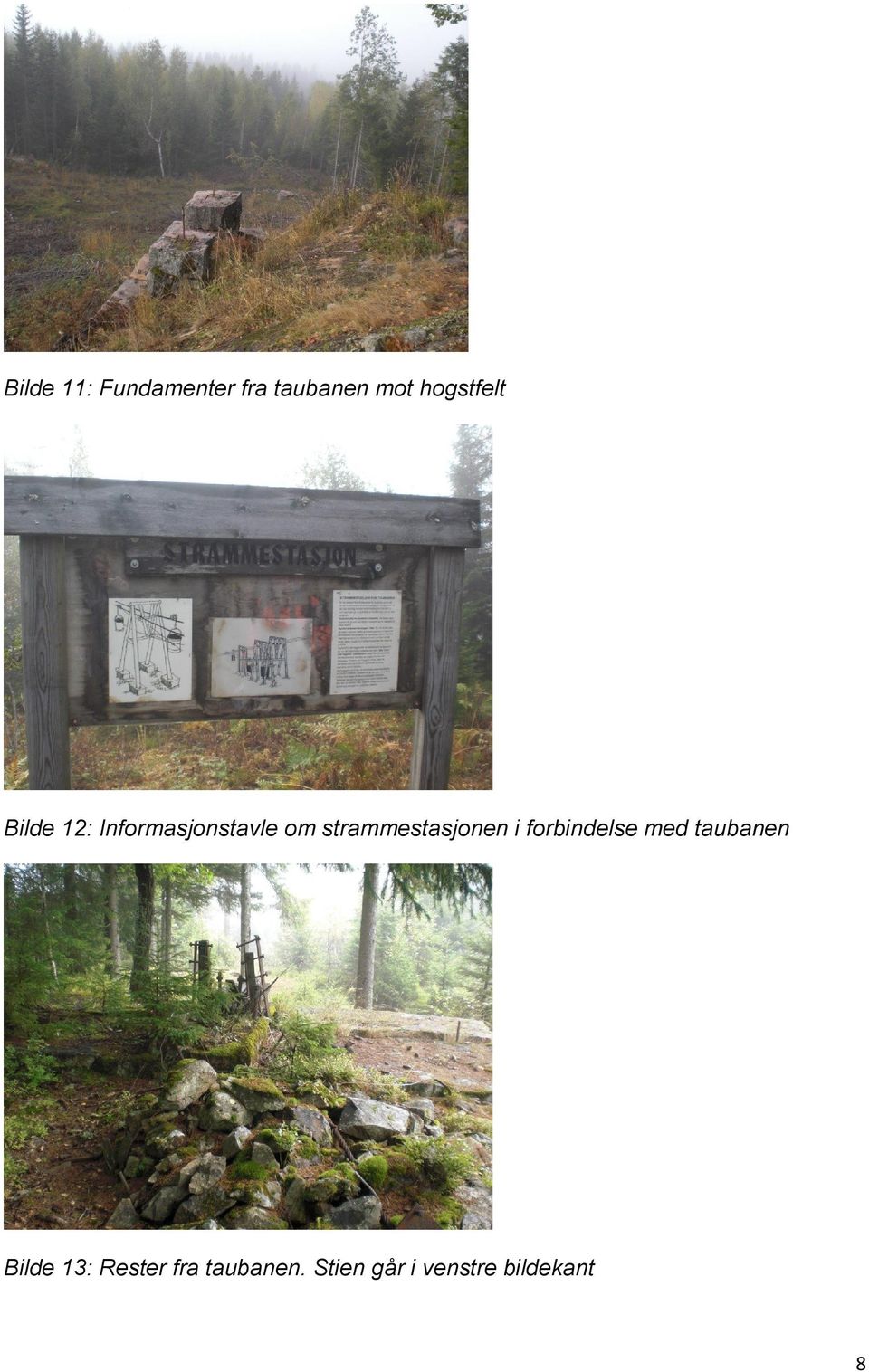 strammestasjonen i forbindelse med taubanen