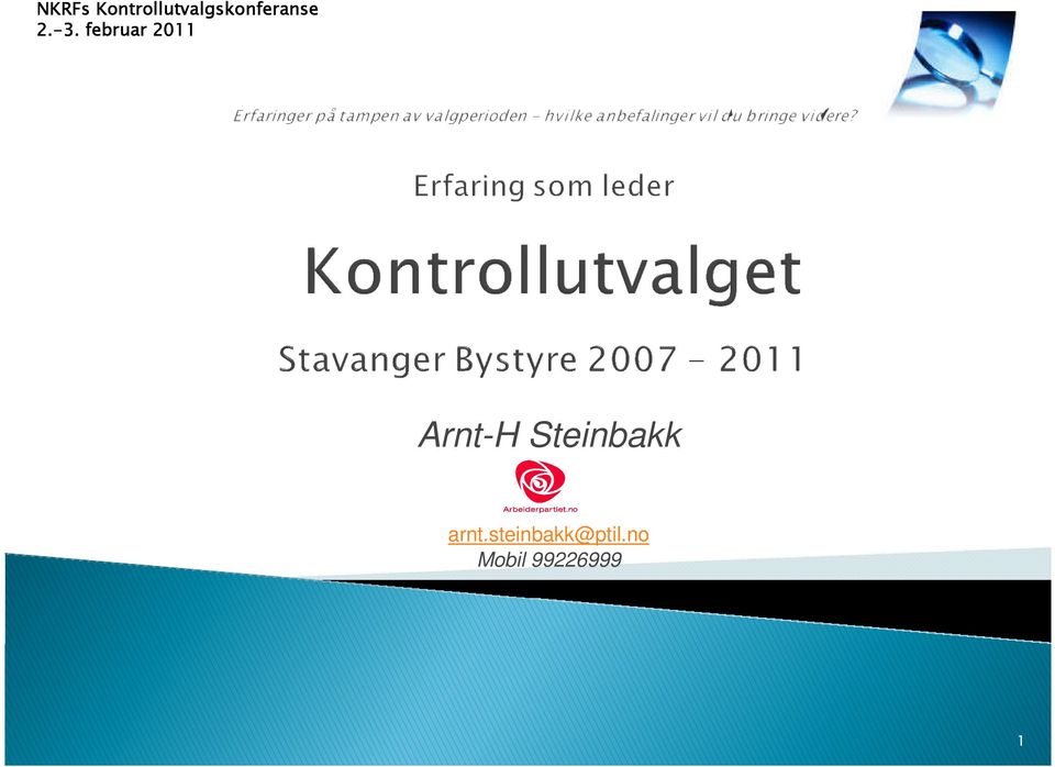 2.-3. februar 2011 Arnt-H