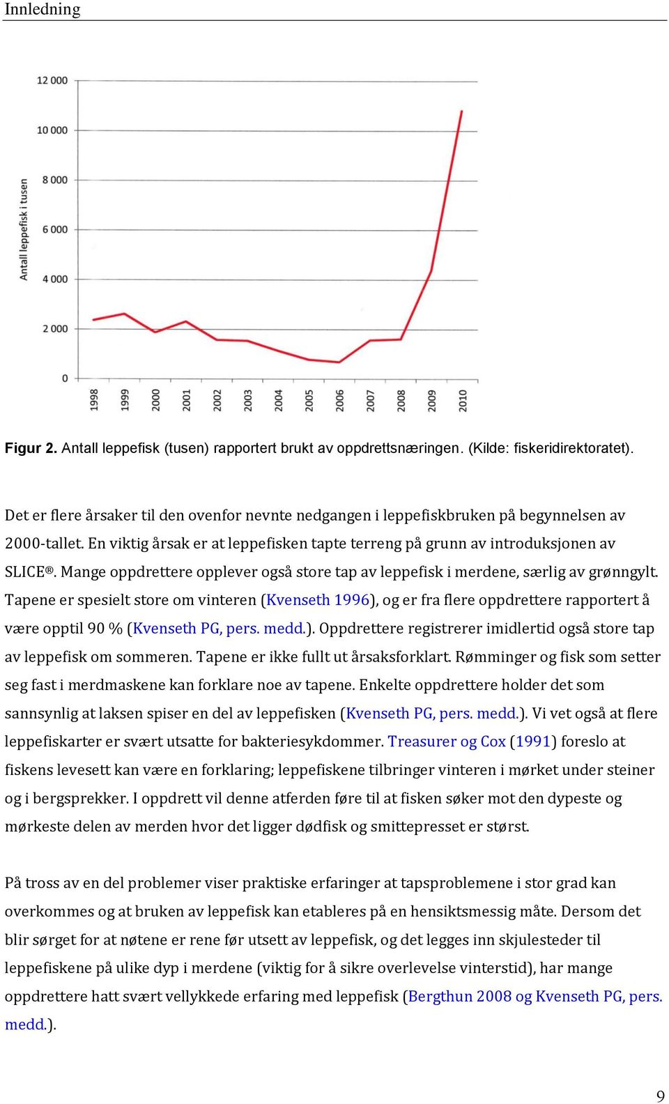 Mange oppdrettere opplever også store tap av leppefisk i merdene, særlig av grønngylt.