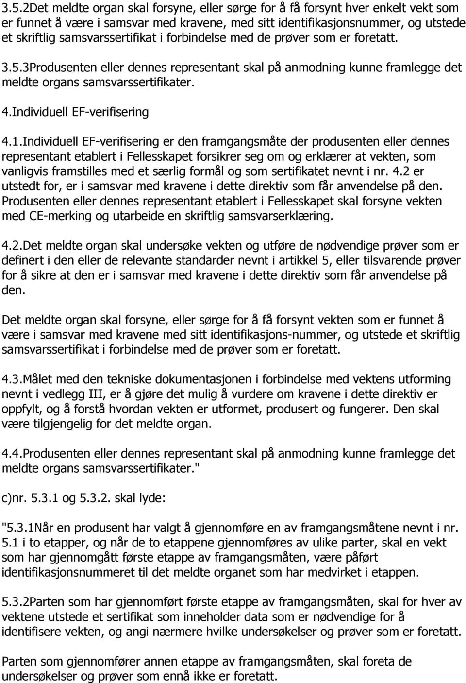 Individuell EF-verifisering 4.1.