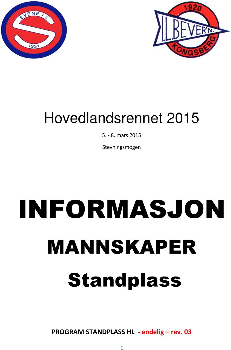 INFORMASJON MANNSKAPER