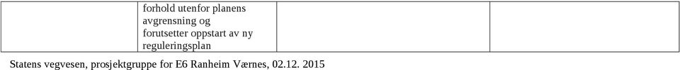 reguleringsplan Statens vegvesen,