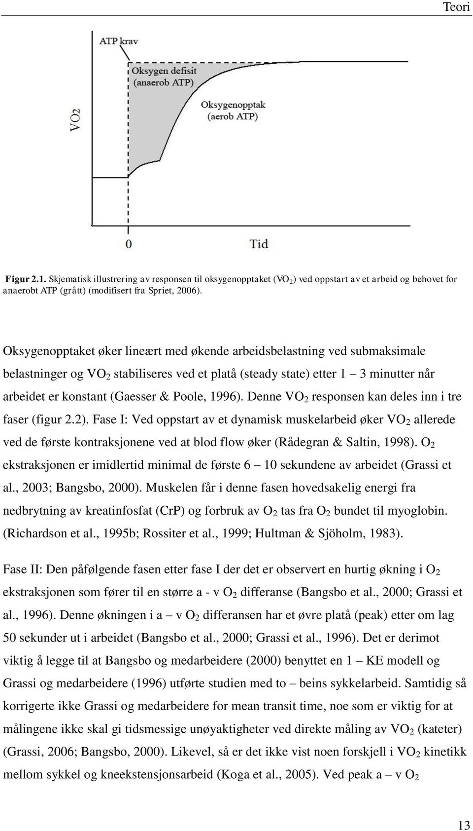 1996). Denne VO 2 responsen kan deles inn i tre faser (figur 2.2).