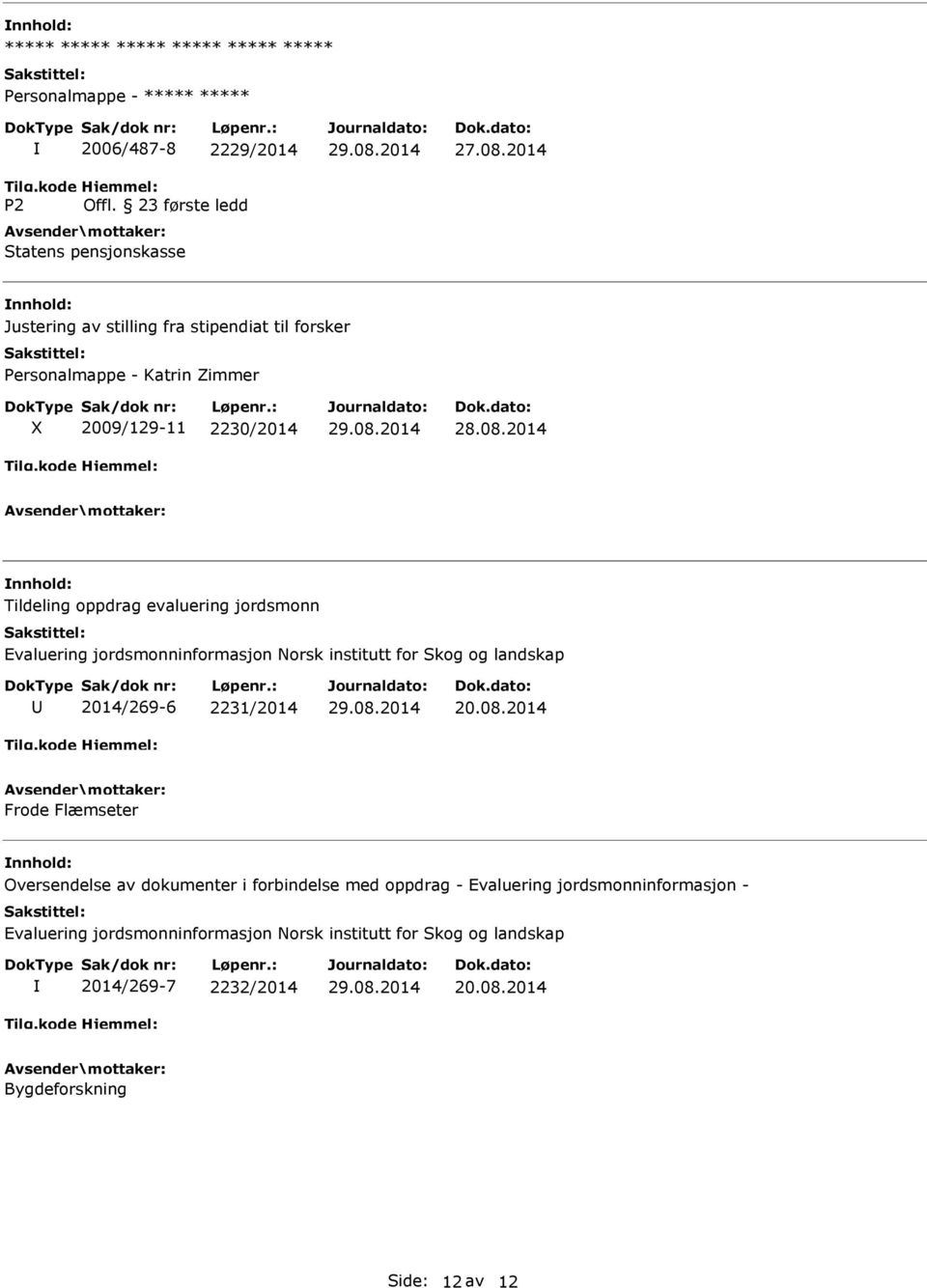 oppdrag evaluering jordsmonn Evaluering jordsmonninformasjon Norsk institutt for Skog og landskap 2014/269-6 2231/2014 20.08.
