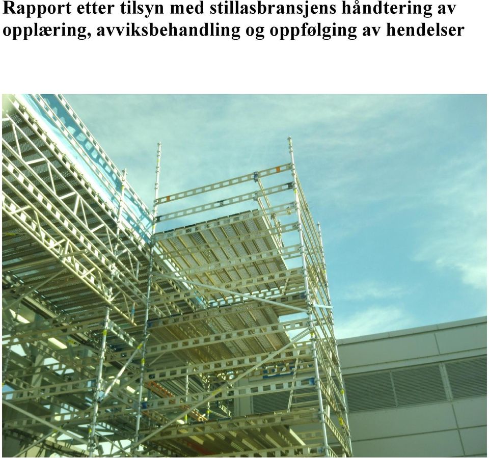 av opplæring,