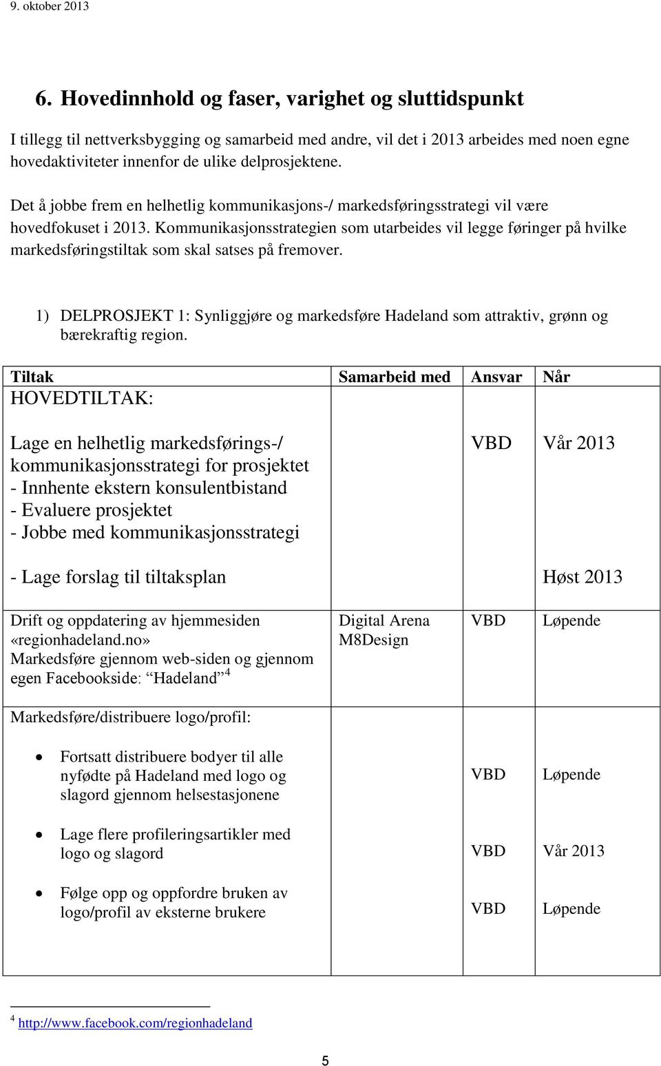 Kommunikasjonsstrategien som utarbeides vil legge føringer på hvilke markedsføringstiltak som skal satses på fremover.