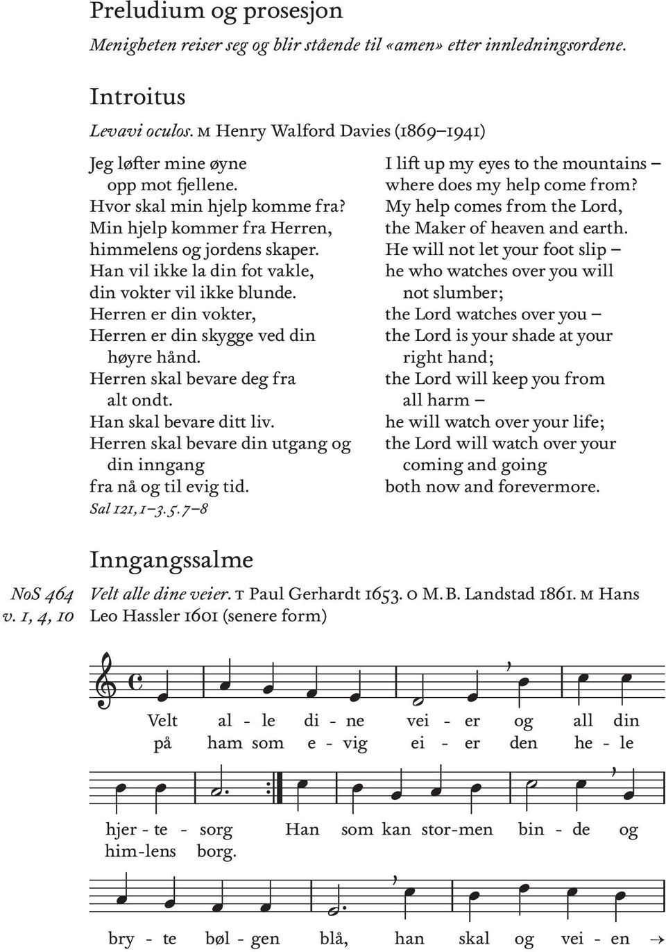 Hrrn skal bvar dn utgang dn nngang fra nå tl vg td. Sal 121, 1 3. 5. 7 8 I lft up my ys to th mountans whr dos my hlp com from? My hlp coms from th Lord, th Makr of havn and arth.