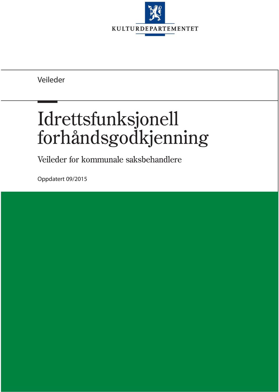 forhåndsgodkjenning  for