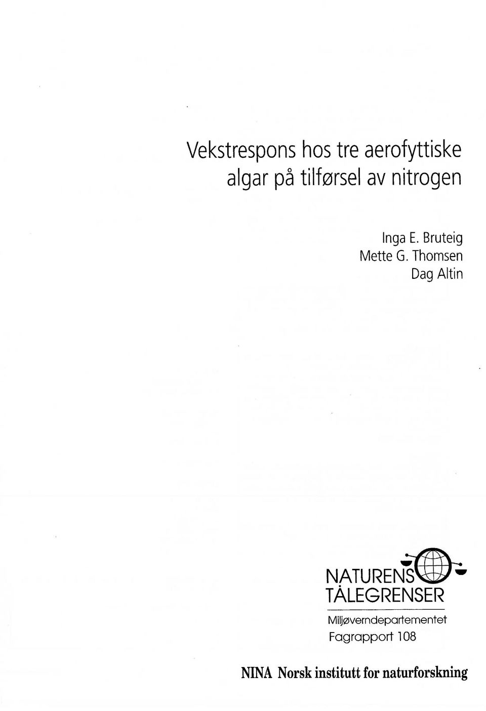 Thomsen DagAltin NATURENTS TALEGRENSER