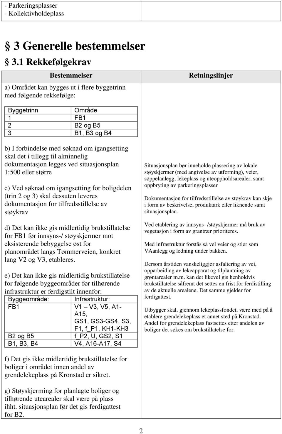 til alminnelig dokumentasjon legges ved situasjonsplan 1:500 eller større c) Ved søknad om igangsetting for boligdelen (trin 2 og 3) skal dessuten leveres dokumentasjon for tilfredsstillelse av