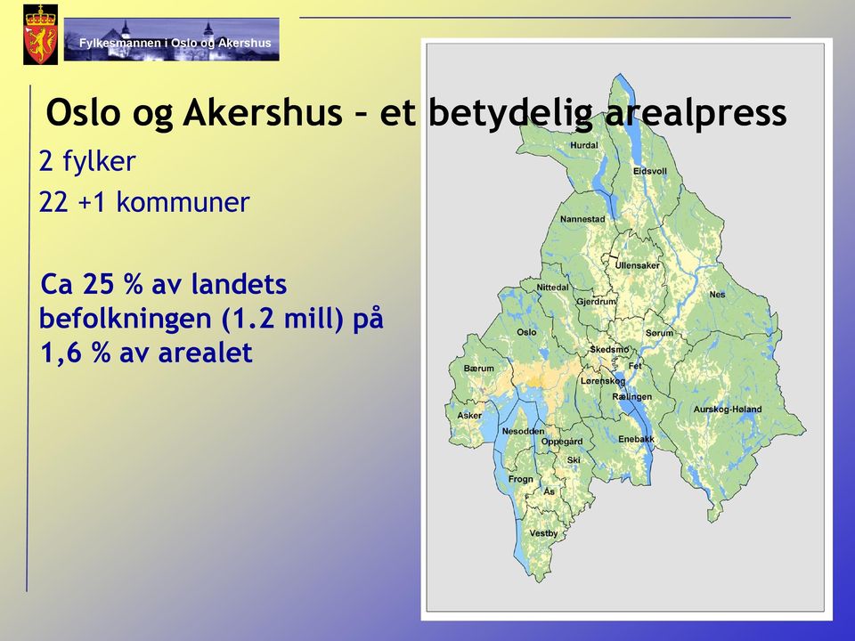 kommuner Ca 25 % av landets