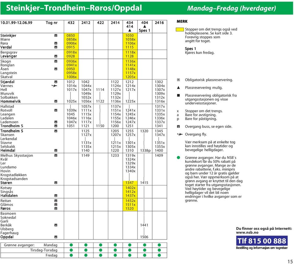 0941x 1141x Åsen l 0950 1148x Lngstein 0958x 1157x Sktvl 1006x 1205x Stjørdl l 1012 1042 1122 1212 1302 Værnes p 1014x 1044x 1124x 1214x 1304x Hell 1017x 1047x 1114 1127x 1217x 1307x Muruvik 1049x